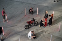 a group of people posing for a photo